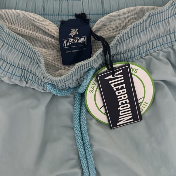 Vilebrequin Swim Trunks Light Blue Size M – NWT with Defects - Picture 2 of 8
